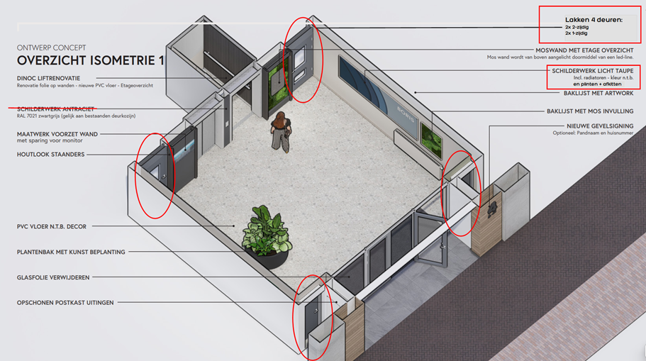 Plattegrond Maaq Interieur Zwijndrecht