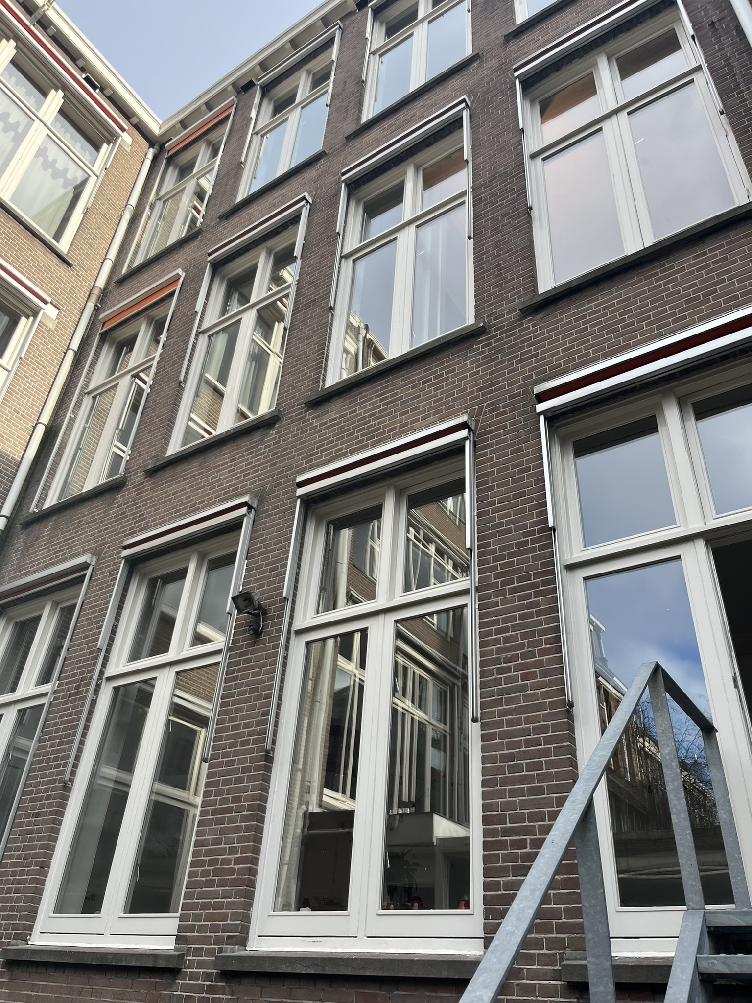 Project Parklaan Rotterdam buitenschilderwerk ramen buitenaanzicht